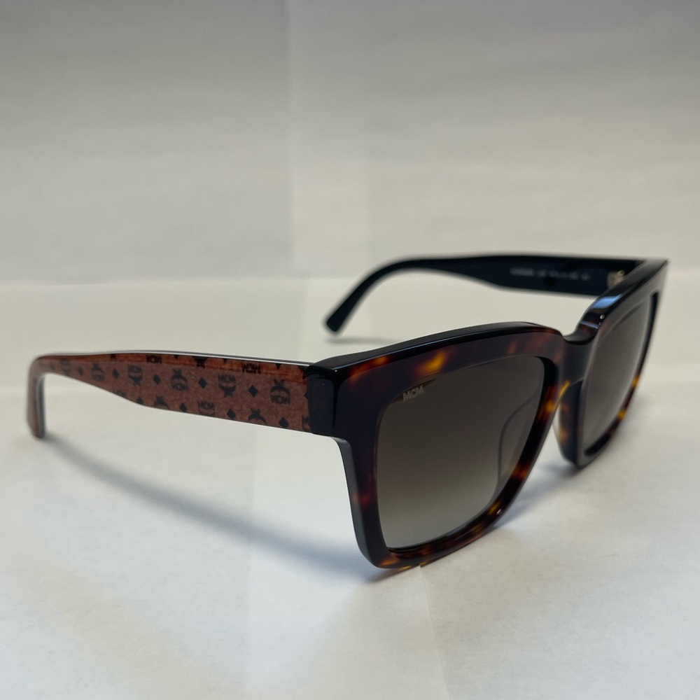 MCM 55mm Rectangle Sunglasses - Picture 3 of 16